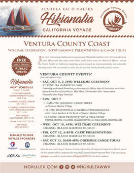 Ventura County Coast Hikianalia