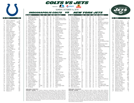 Colts Vs Jets