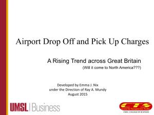 Drop Off Charges at British Airports