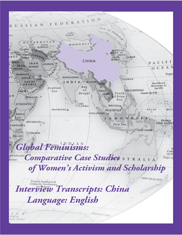 Global Feminisms: Interview Transcripts