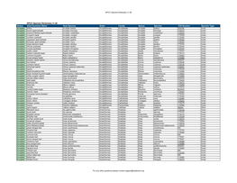 DPCC Species Dictionary V1.28 Status Host Common Name Host