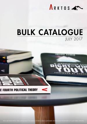 Bulk Catalogue July 2017