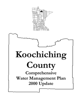 Comprehensive Water Management Plan 2000 Update