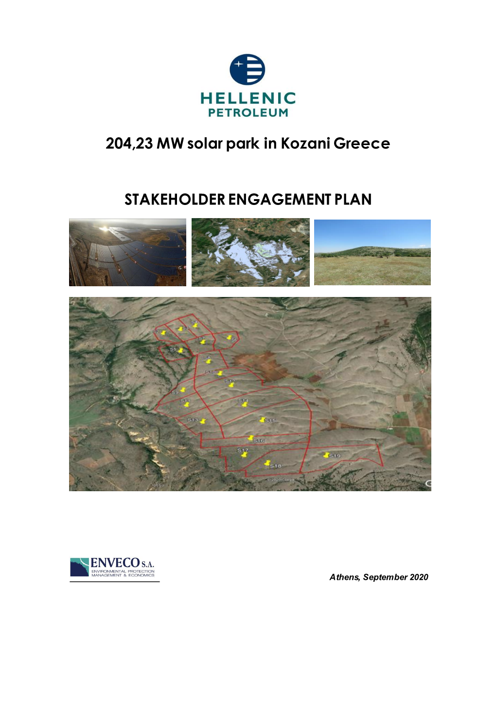 204,23 MW Solar Park in Kozani Greece STAKEHOLDER