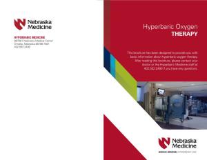 Download Our Hyperbaric Oxygen Therapy Brochure