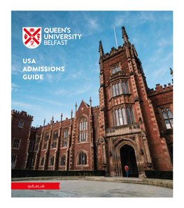 Usa Admissions Guide