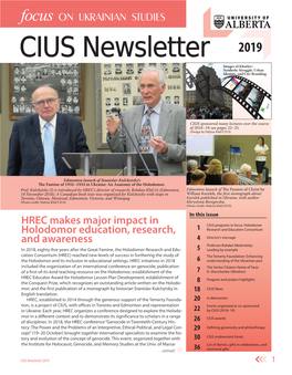 CIUS Newsletter (2019)