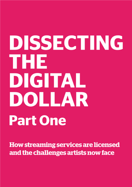 DISSECTING the DIGITAL DOLLAR Part One