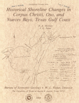 Historical Shoreline Changes in Corpus Christi, Oso, and Nueces Bays, Texas Gulf Coast R