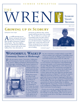 Summer Wren.07 7/23/07 9:07 AM Page 1
