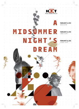 A Midsummer Night's Dream in DEDICATION