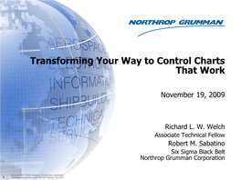 Transforming Your Way to Control Charts That Work