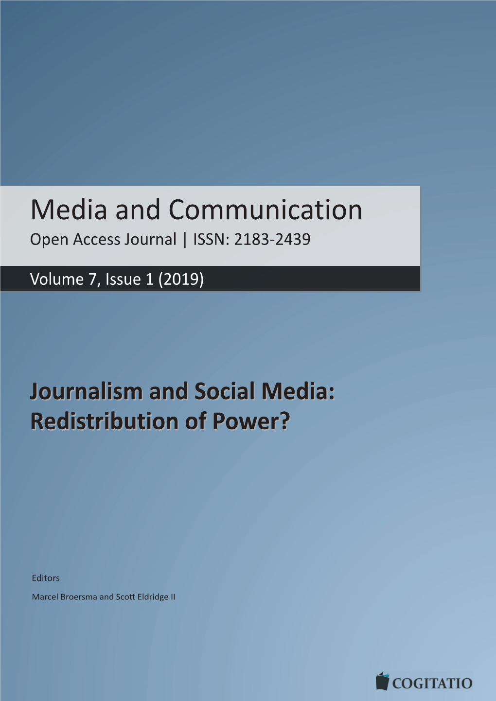 Media and Communication Open Access Journal | ISSN: 2183-2439