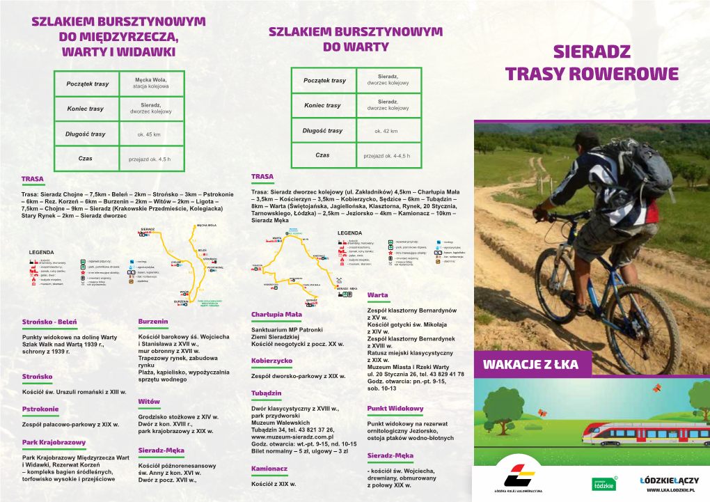 Sieradz Trasy Rowerowe