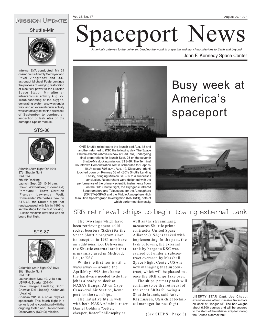 Spaceport News America's Gateway to the Universe