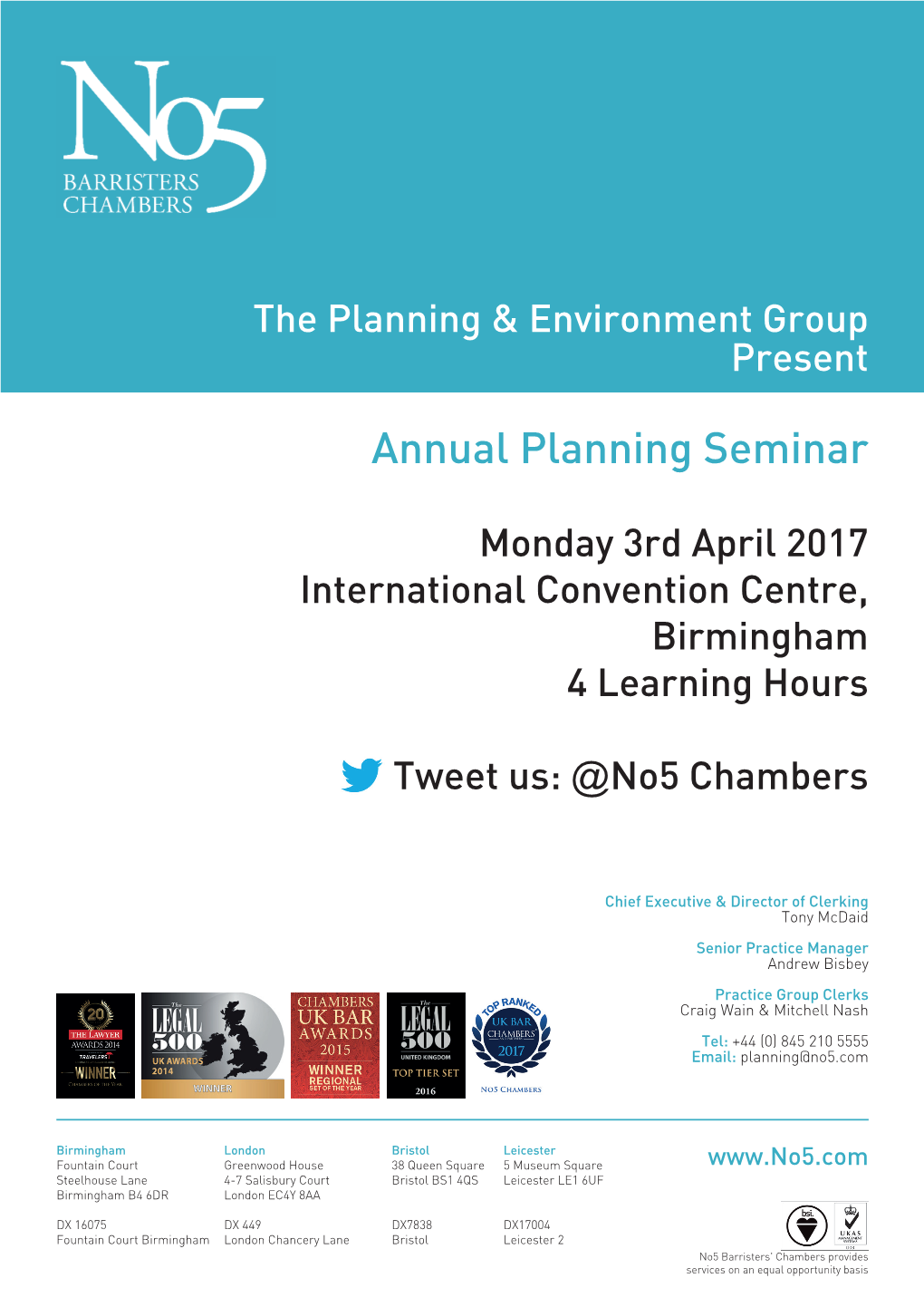 Annual Planning Seminar