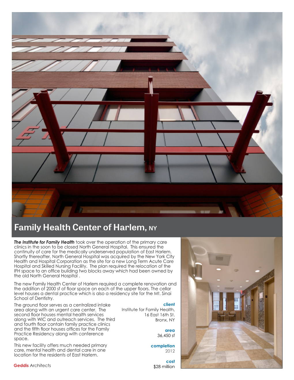 Family Health Center of Harlem, NY