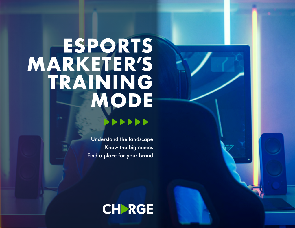 Esports Marketer's Training Mode