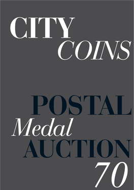 MEDAL AUCTION 70 Has Closed