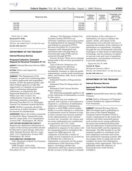 Federal Register/Vol. 65, No. 148/Tuesday, August 1, 2000/Notices