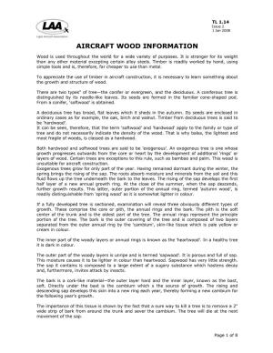 Aircraft Wood Information