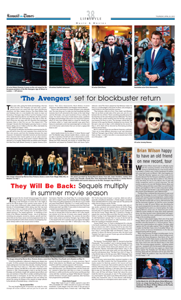 The Avengers’ Set for Blockbuster Return