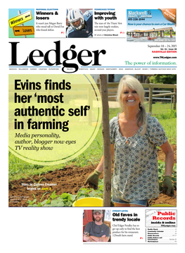 Evins Finds Her 'Most Authentic Self' in Farming