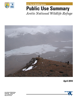 Public Use Summary Arctic National Wildlife Refuge