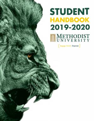 STUDENT HANDBOOK 2019-2020 Rnnlmethodist Llll.Lluniversity