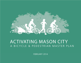 Activating Mason City a Bicycle & Pedestrian Master Plan