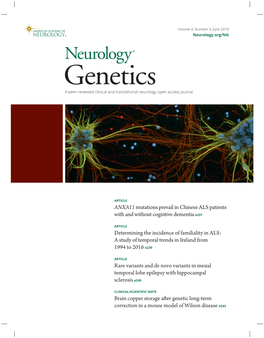 ANXA11 Mutations Prevail in Chinese ALS Patients with and Without Cognitive Dementia E237