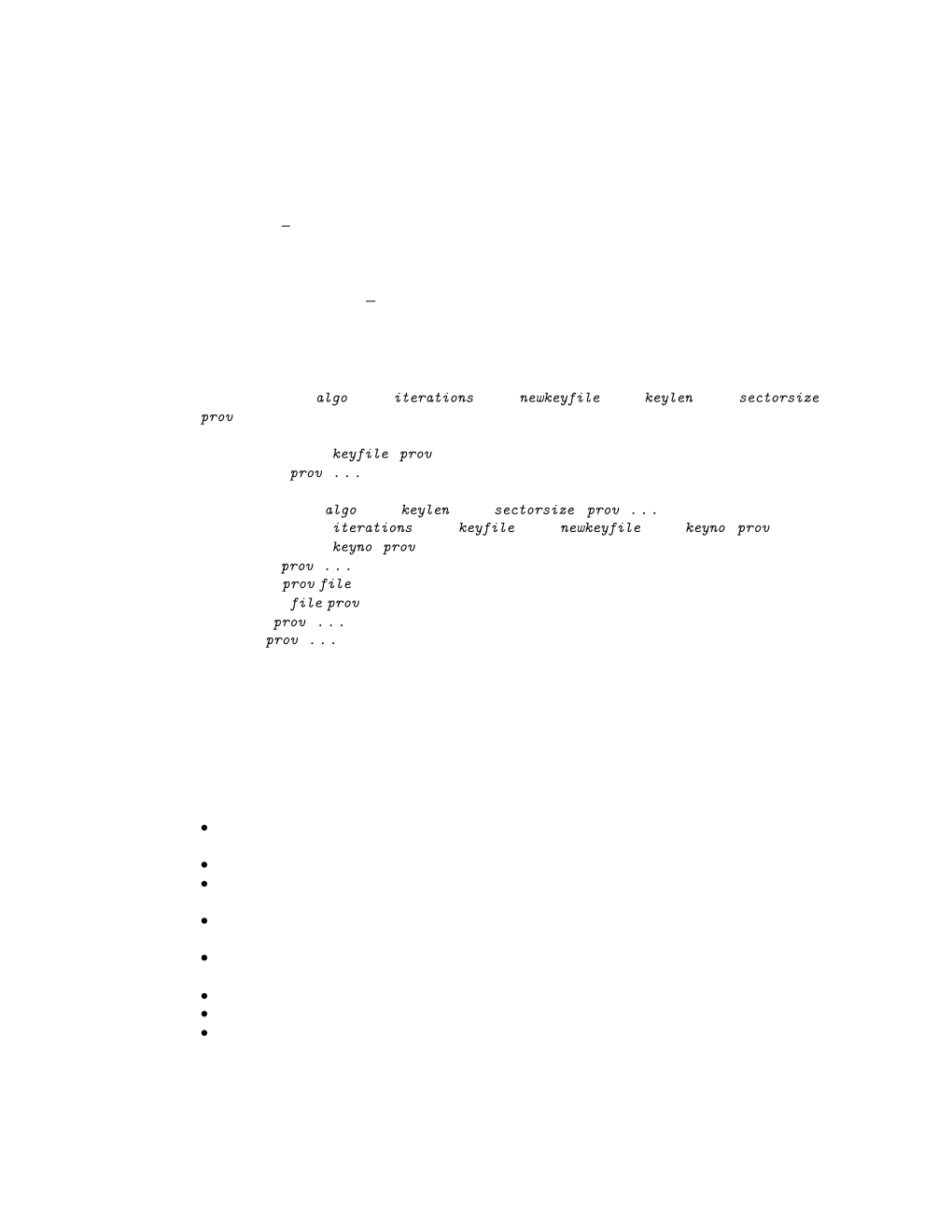 GELI (8) Freebsd System Manager's Manual GELI (8) NAME Geli