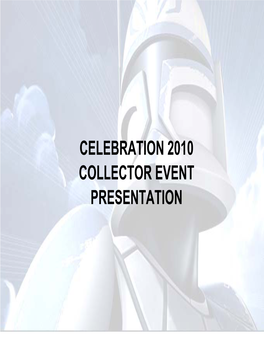 Toy Fair 2010 Collector Event Presentation