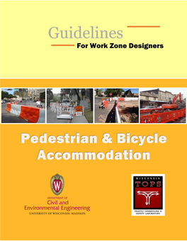 Pedestrian and Bicycle Accommodation
