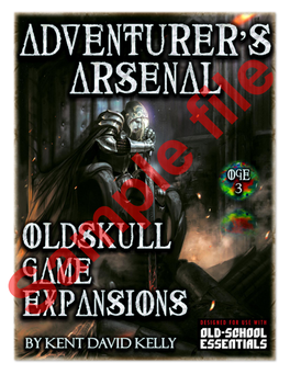 Oldskull Game Expansions Book