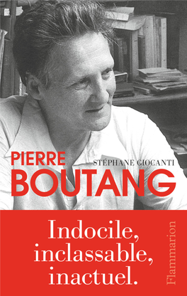 Pierre Boutang Dumêmeauteur