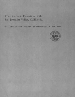 The Cenozoic Evolution of the San Joaquin Valley, California