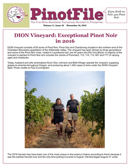 Pinotfile Vol 11 Issue 34