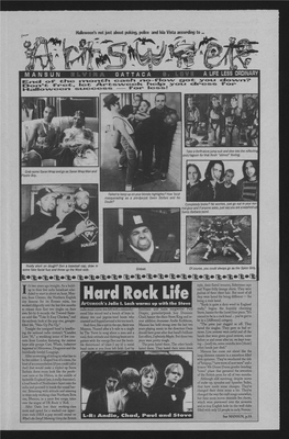 Hard Rock Life They Were Hated for Being Different— for City Famous for Its* Roman Nuns, Has Being a Rock Band