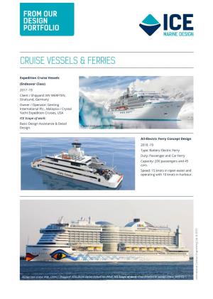 Cruise Vessels & Ferries