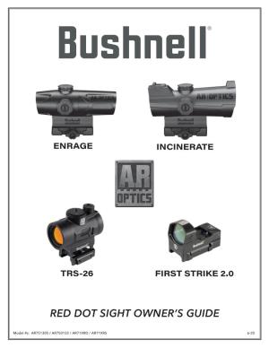 Red Dot Sight Owner's Guide