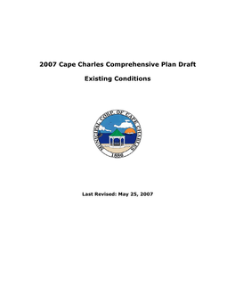 2007 Cape Charles Comprehensive Plan Draft Existing Conditions