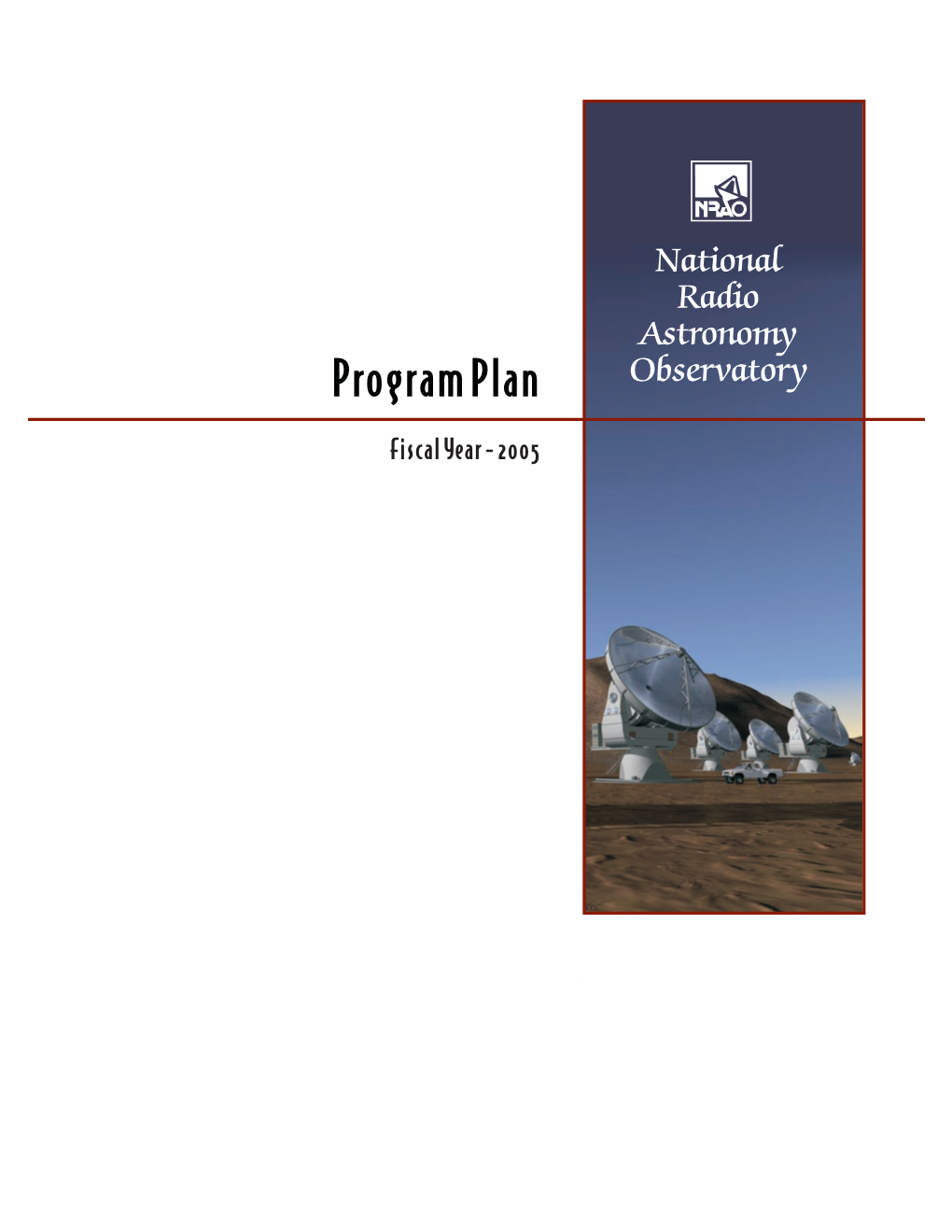 Preliminary Program Plan FY2005