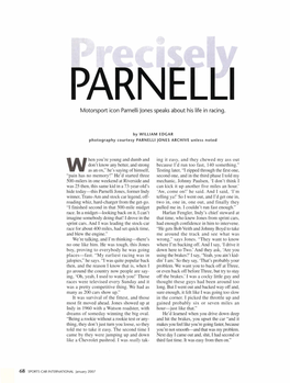 Motorsport Icon Parnelli Jones Speaks About His Life in Racing