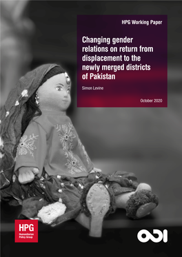 Title Changing Gender Relations on Return from Displacement to The