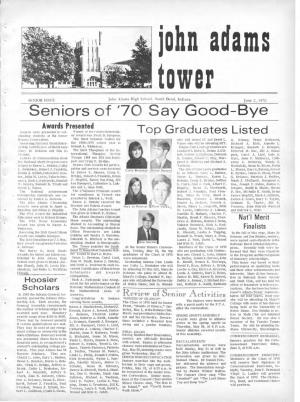 Seniors of '7 .Say Good-Bye