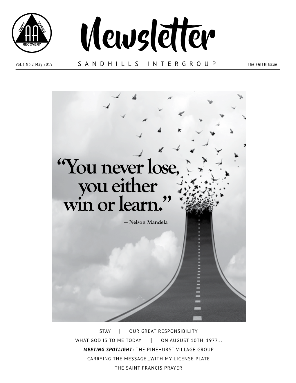 “You Never Lose, You Either Win Or Learn.” — Nelson Mandela