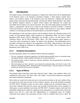 4.1 Introduction Ocotillo Wind Energy Facility