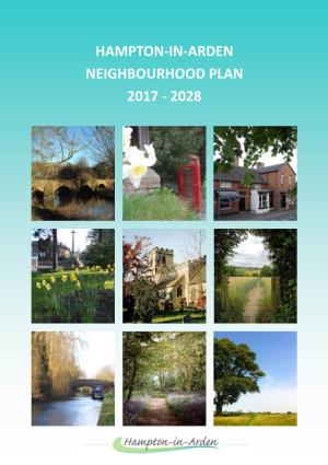 Hampton-In-Arden Neighbourhood Plan 2017 - 2028