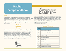 Habitat Camp Handbook